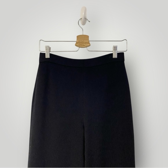 ST.JOHN  Santana Knit Pants Black Sz 6 - Picture 2 of 9